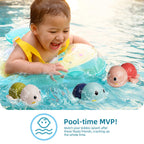 Cute Swimming Turtles Wind Up Toys for Baby Toddlers 1+ Years Old