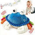 Electric Plush Crawling Crab Toys(USB Charger)
