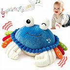 Electric Plush Crawling Crab Toys(USB Charger)