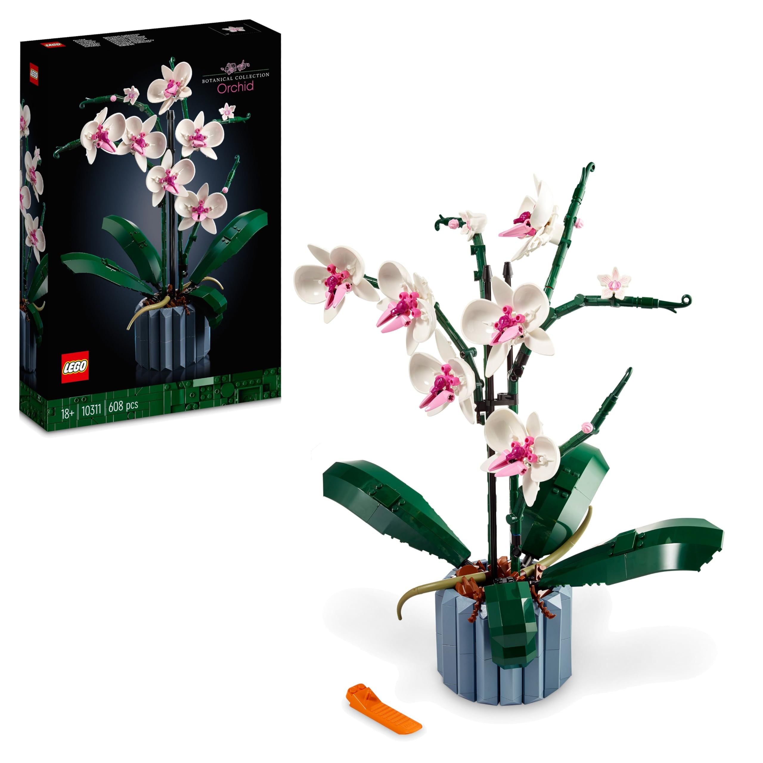 Orchid Bouquet Block flower Potted Building Blocks Sets 10311 Compatible With Legoed Particles Suitable For Christmas Gifts