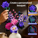 9-In-1 Flower Bouquet Building Block Set For Gifting