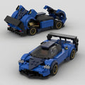 317-Piece Building Block Model Assembly Toy Set for Kids – Blue