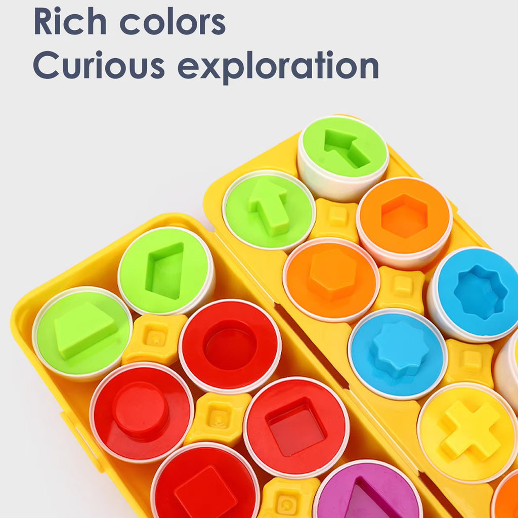 Montessori Smart Egg Matching Toy