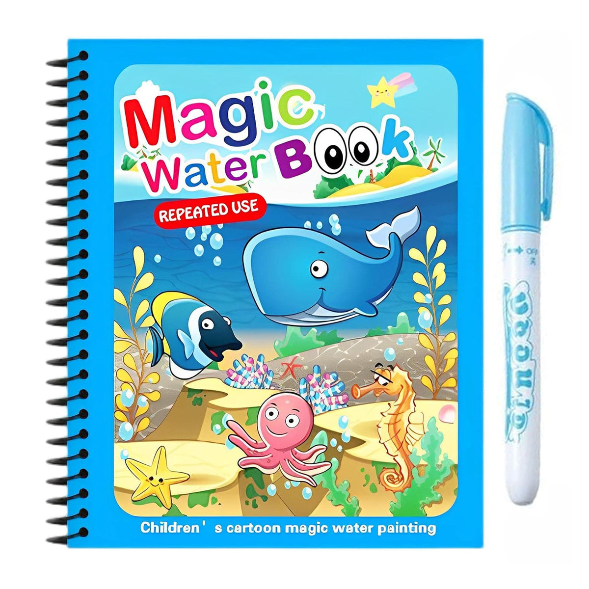 Magic Water Painting Book