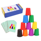 Mini Stack Cup Game With Card