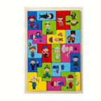 Wooden Tangram Puzzle Set