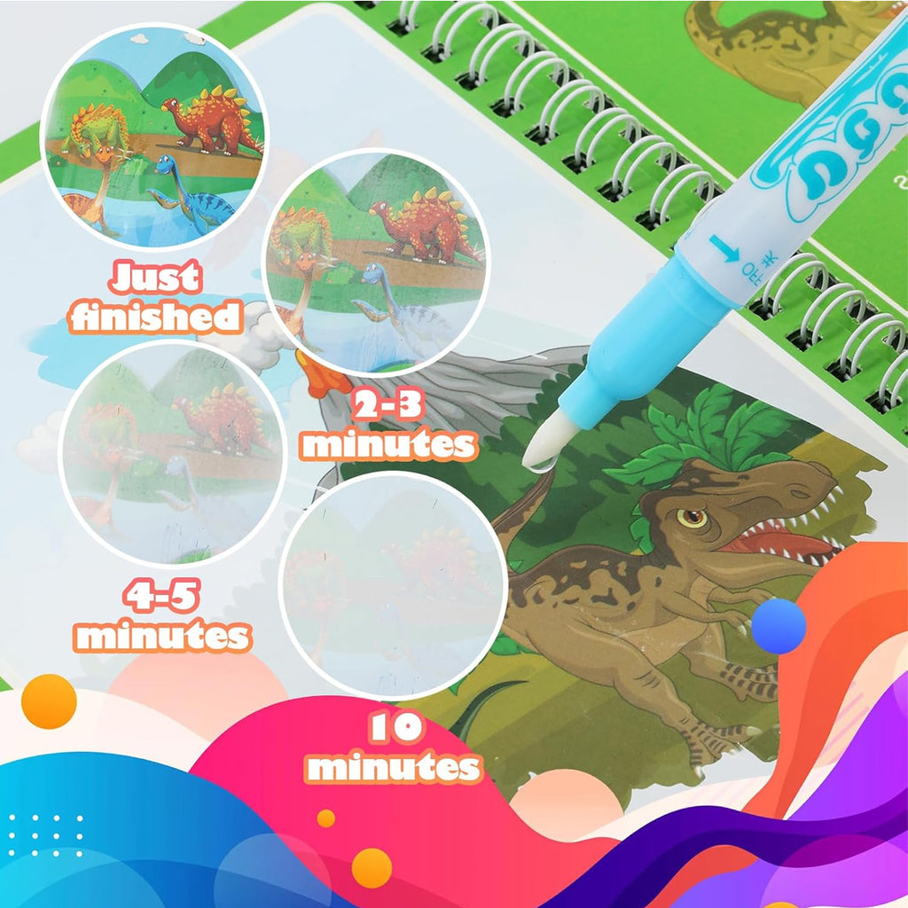 Magic Water Painting Book