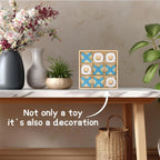 Wooden Tic Tac Toe Game Board