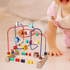 Wooden Bead Maze Toy