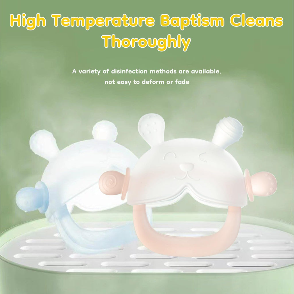Baby Mitten Teether Toy for 3–12 Months