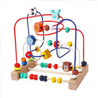 Wooden Bead Maze Toy