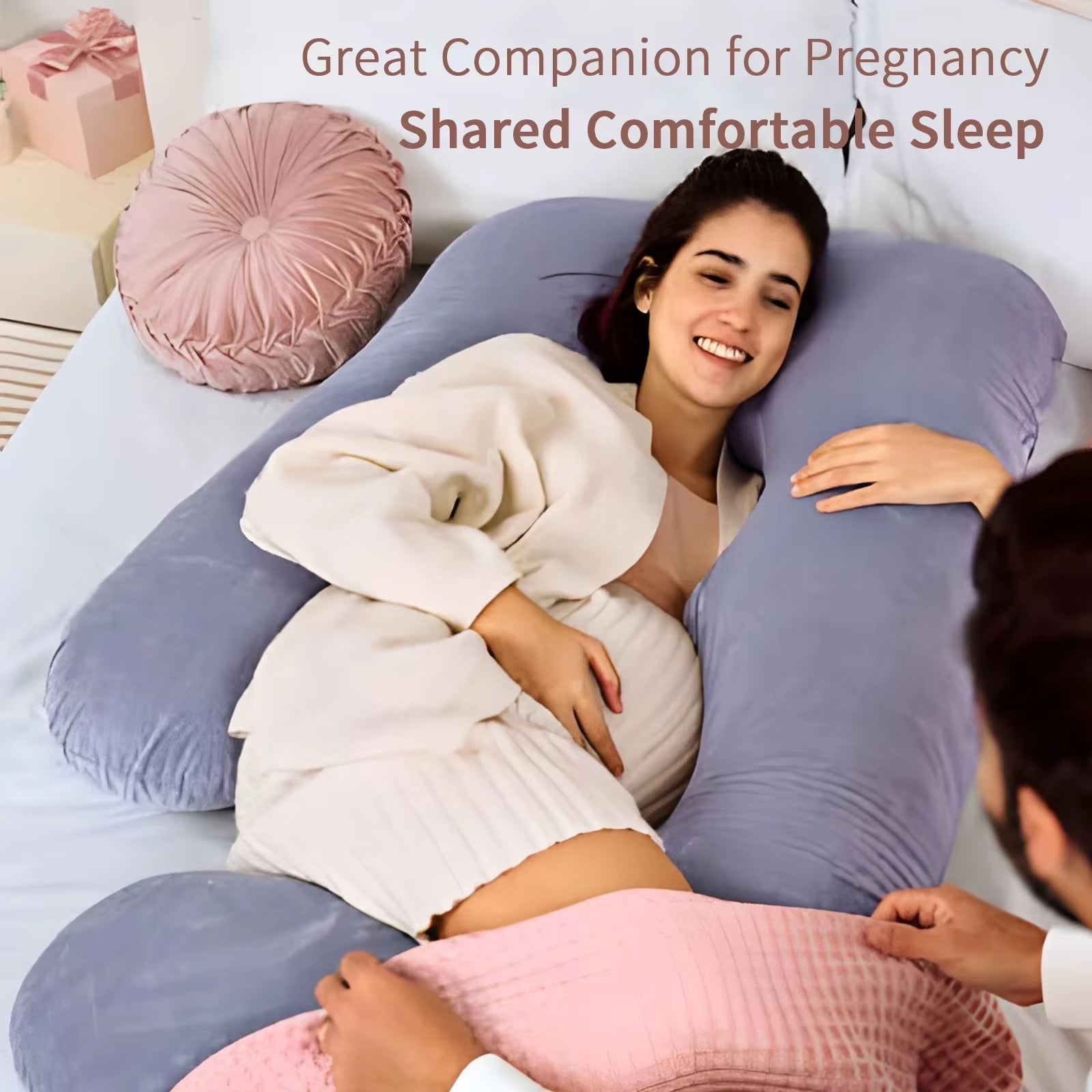 G-Shaped Full Body Pregnancy Pillow