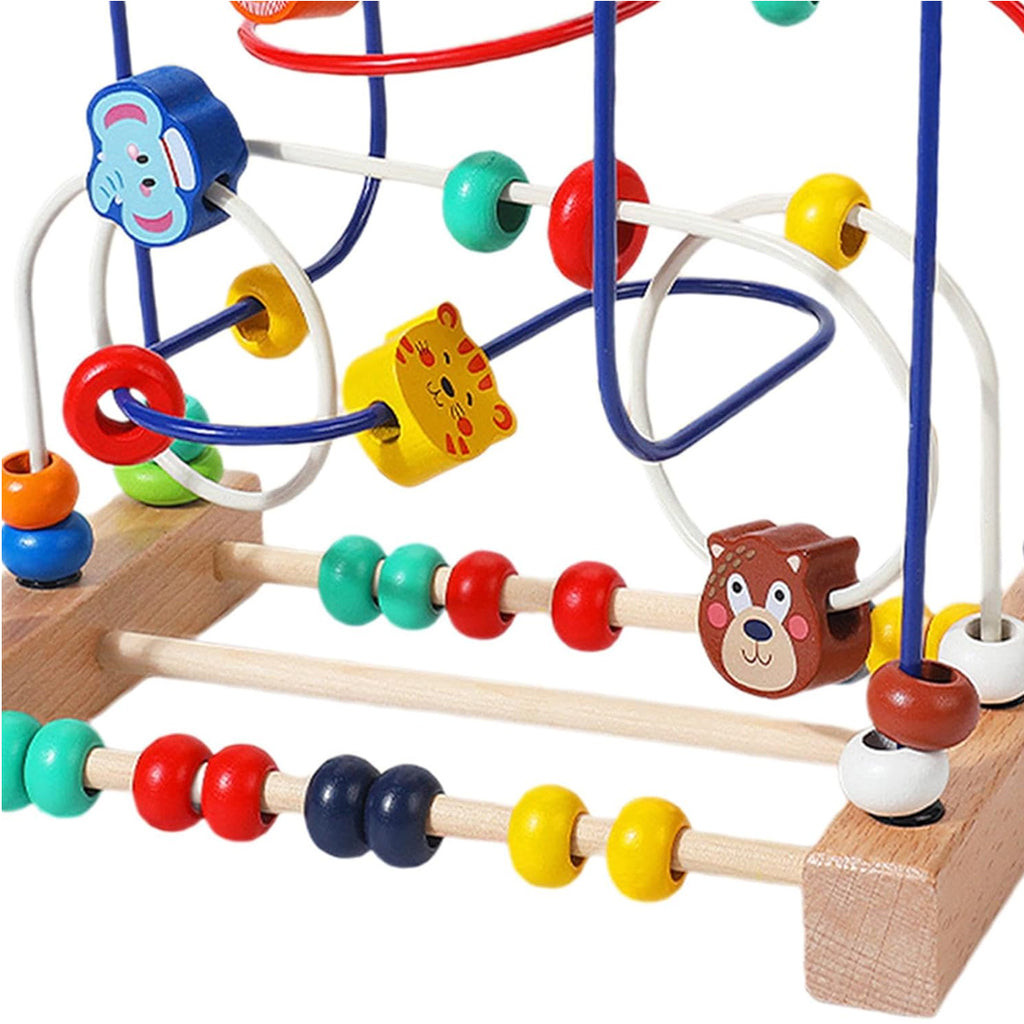 Wooden Bead Maze Toy