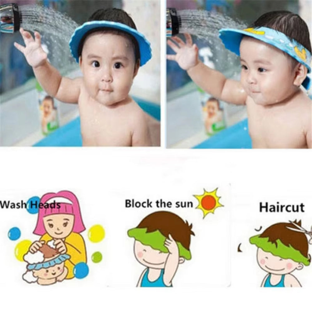 Adjustable Baby Shampoo Shower Cap