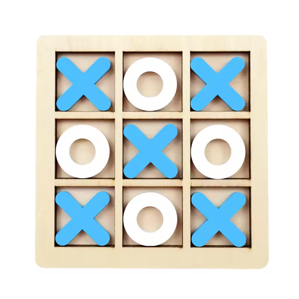Wooden Tic Tac Toe Game Board