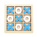 Wooden Tic Tac Toe Game Board
