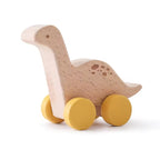Montessori Wooden Dinosaur Car Toy