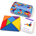 Tangram Puzzle Box with Cards