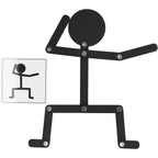 Wooden Stickman Puzzle Game Set