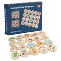 Wooden Animal Memory Matching Game