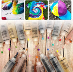 Tie Dye Craft Kit With Gloves And Tablecloth, 18 Colors