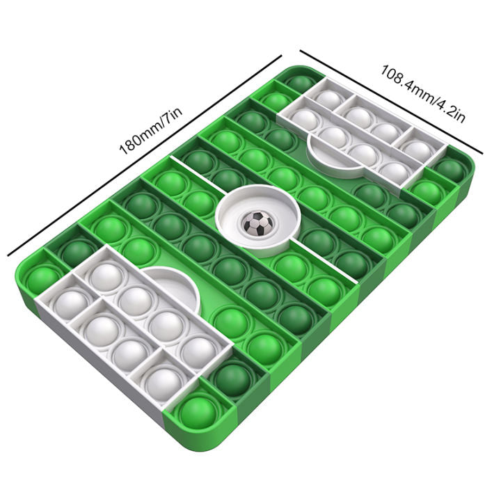 Soccer Field Pop It Fidget Toy