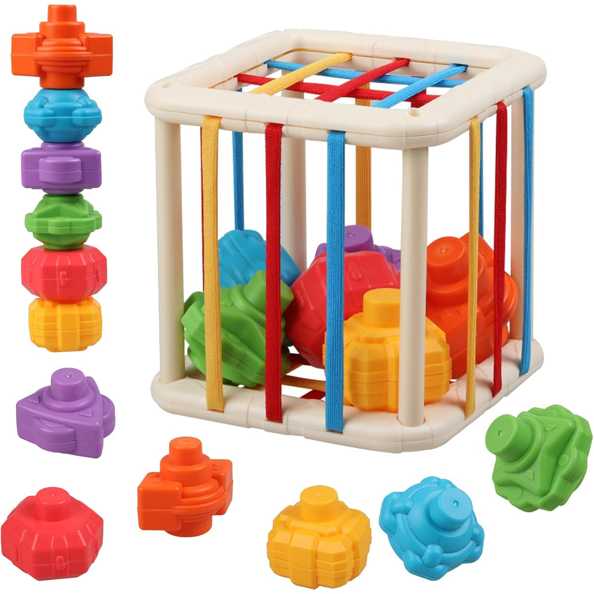 Baby Sensory Shape Sorter Cube