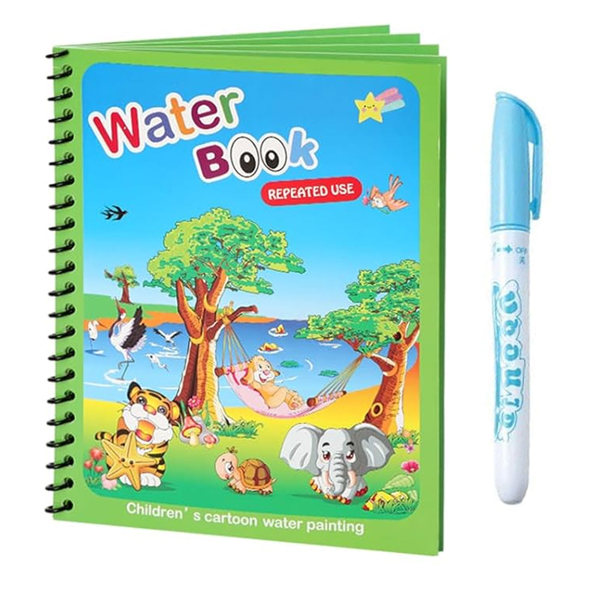 Magic Water Painting Book
