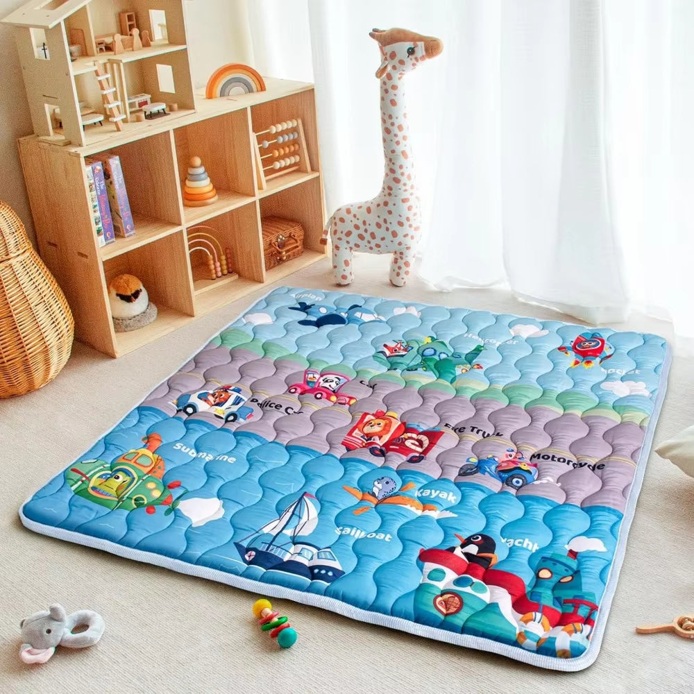 Soft Baby Play Mat Non-Slip Washable