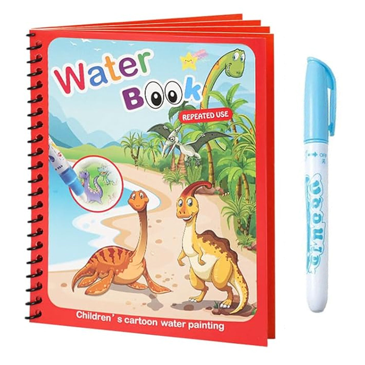 Magic Water Painting Book