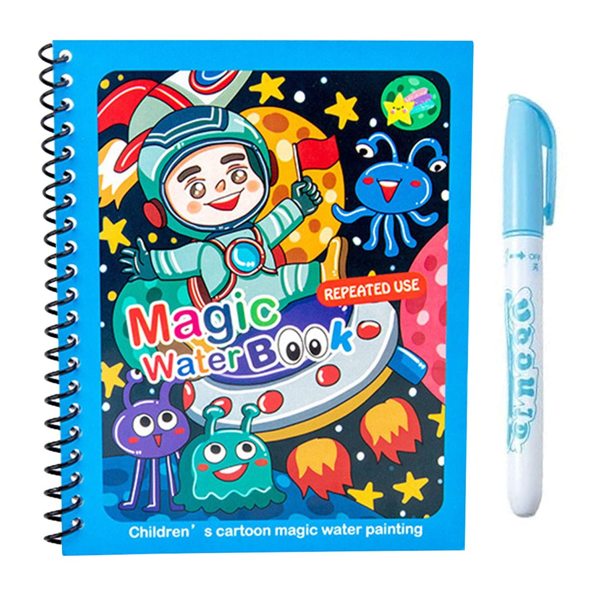 Magic Water Painting Book