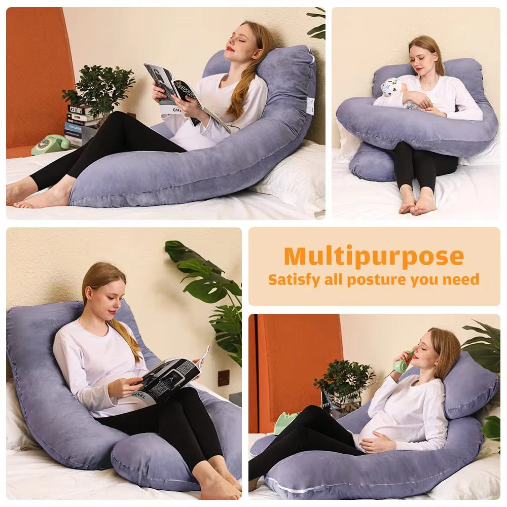 G-Shaped Full Body Pregnancy Pillow