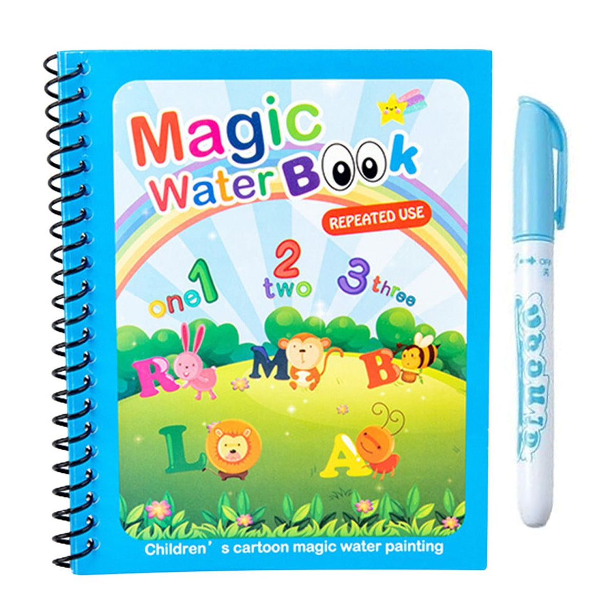 Magic Water Painting Book