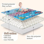 Soft Baby Play Mat Non-Slip Washable