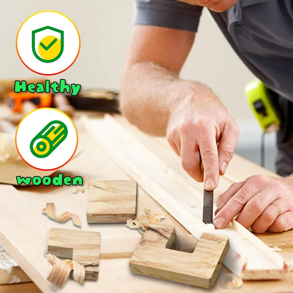 Wooden Puzzle Blocks Set