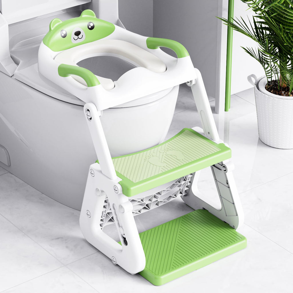 Potty Training Seat with Step Stool Ladder for Toddlers