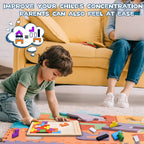 Wooden Puzzle Blocks Set