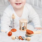5PCS Wooden Musical Instrument Set