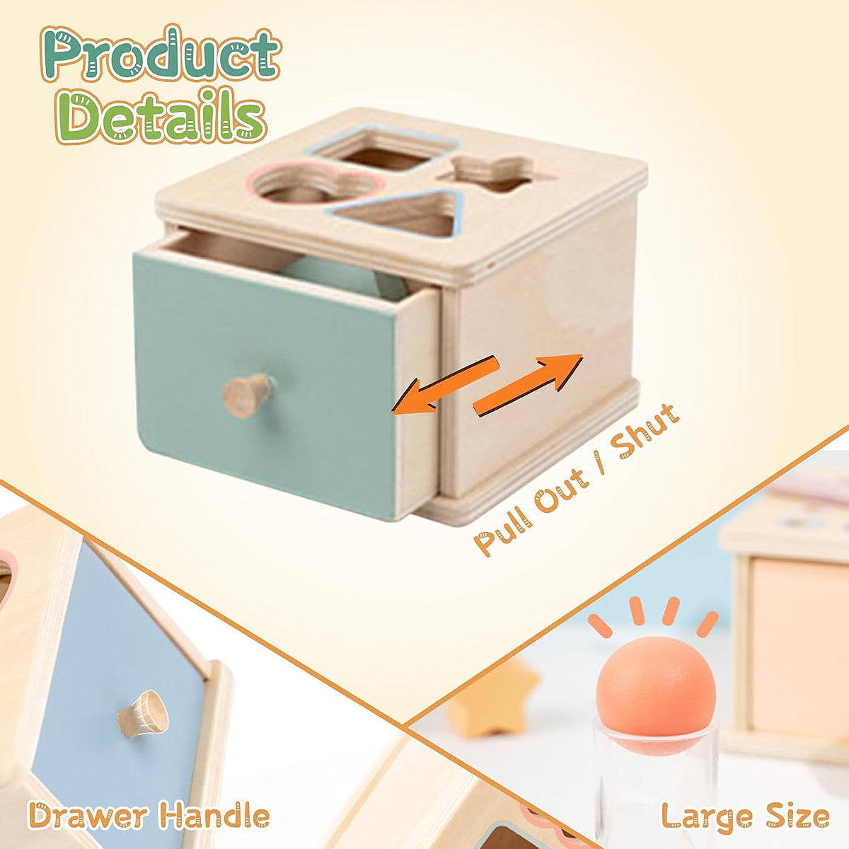 Montessori Object Permanence Box