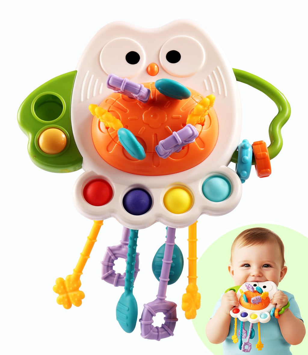 Sensory Owl Teether Toy