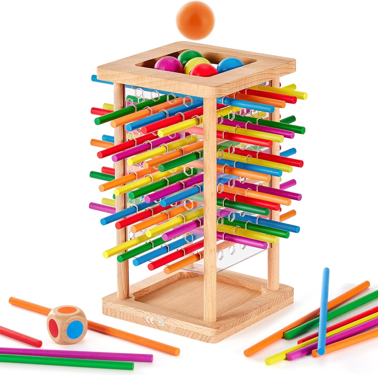 Montessori Color Stick Board Game