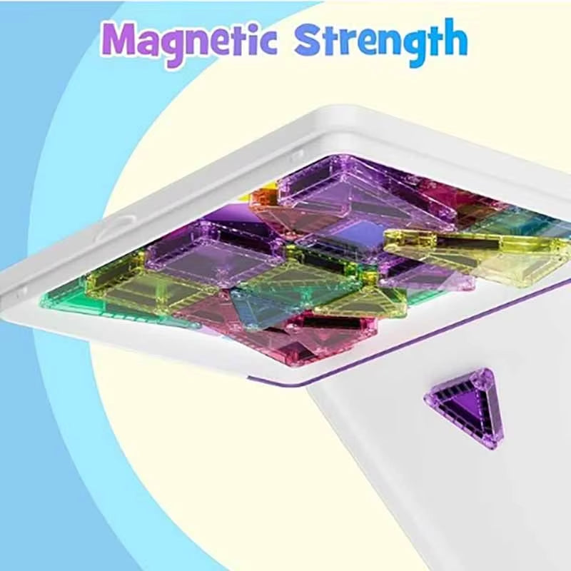 Mini Magnetic Tiles 40PCS Montessori Building Set