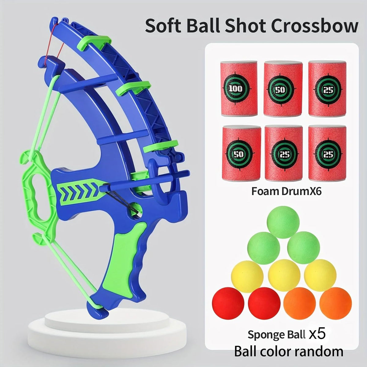 Soft Bullet Target Practice Toy Set