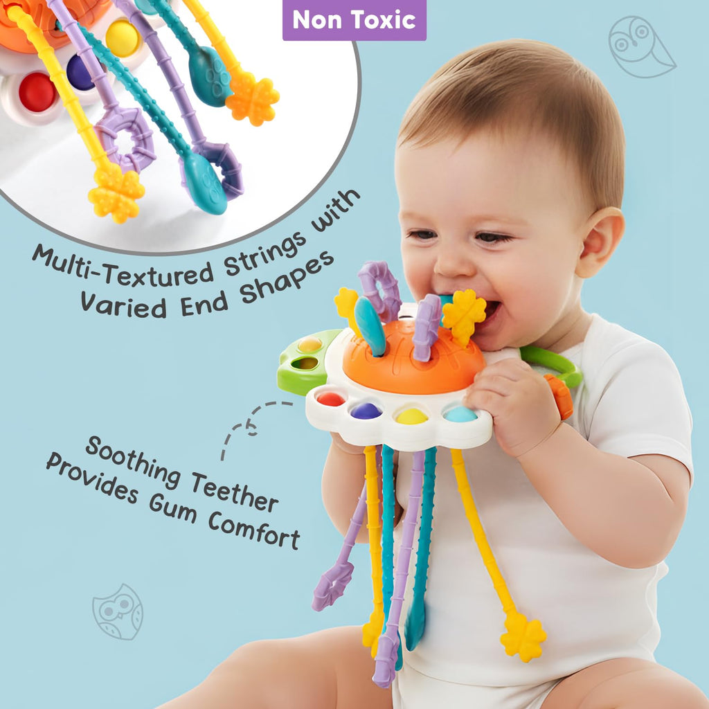 Sensory Owl Teether Toy