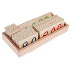 Montessori Wooden Number Cards 1–9000