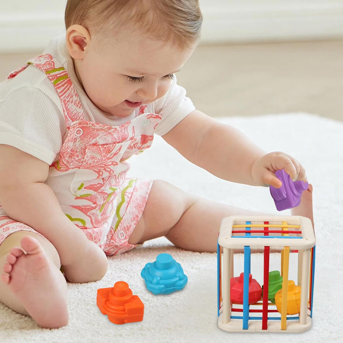 Baby Sensory Shape Sorter Cube