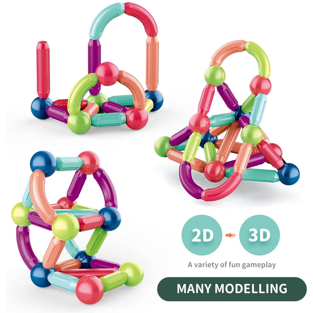 Magnetic Stick Building Blocks Set