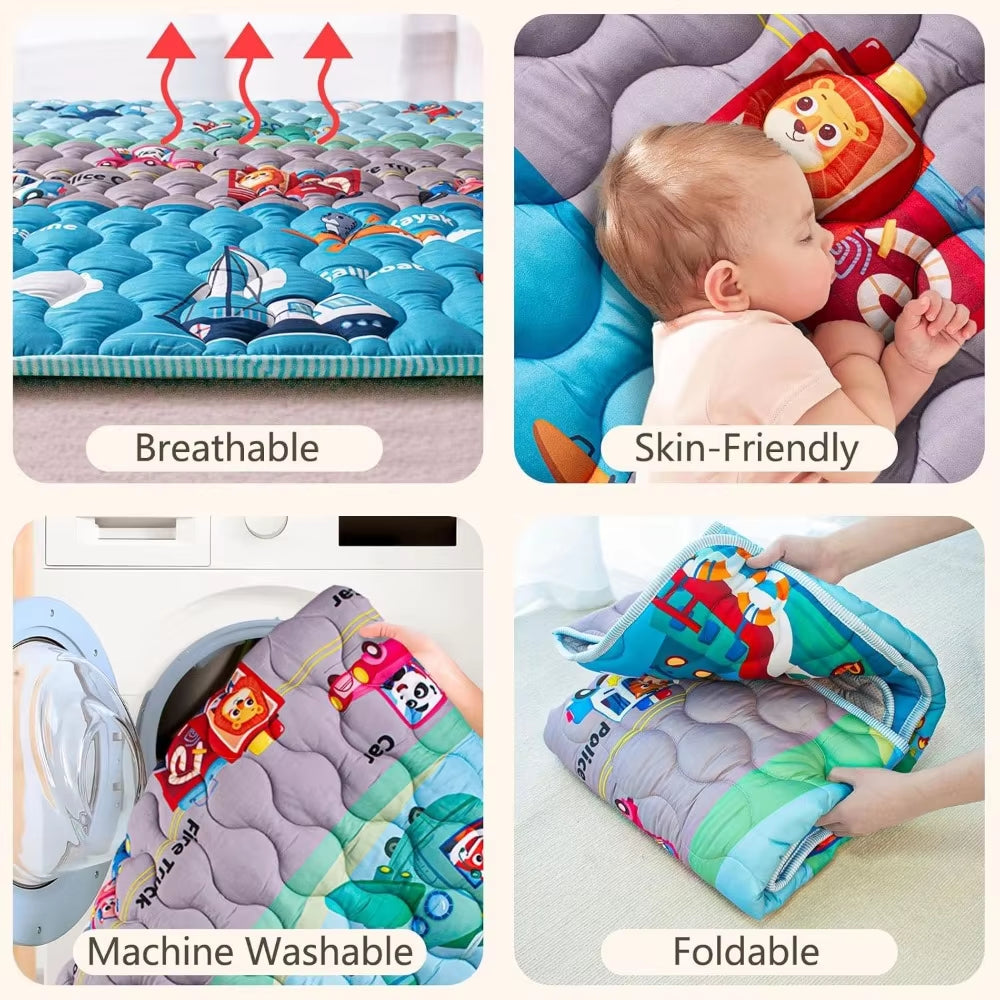 Soft Baby Play Mat Non-Slip Washable