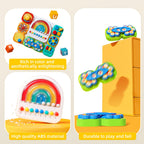 Busy Board Montessori Sensory Toy for Toddlers 1-6