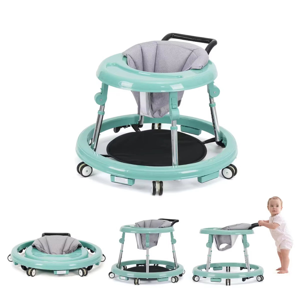 Foldable Anti-Rollover Baby Walker